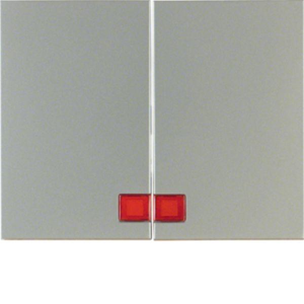 Berker Wippen beleuchtb K.5 edelstahl lackiert