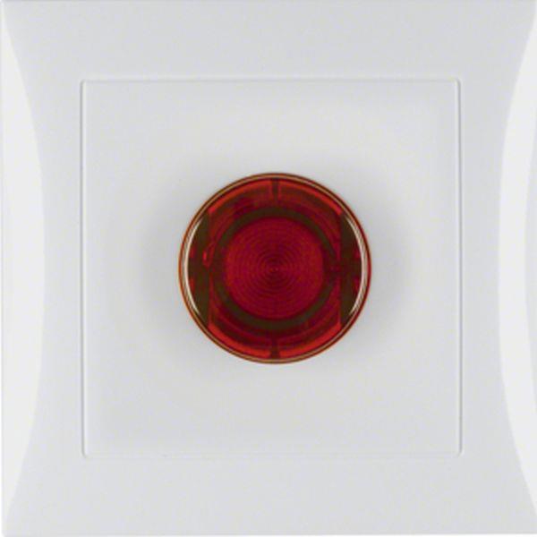 Berker Stiegenhaustaster E10 kompl. S.1 pw glän