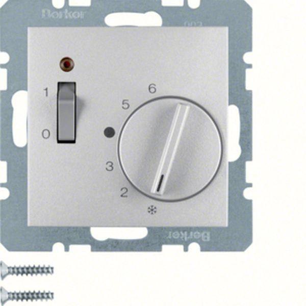 Berker RTR Ö m Z-St Wip-Sch u Ln B.1 Alu