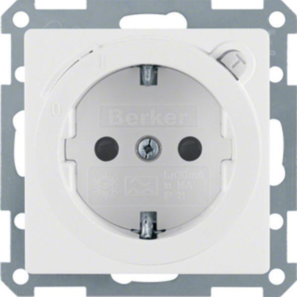 Berker Steckdose SCHUKO m FI erh BS Q.x pw