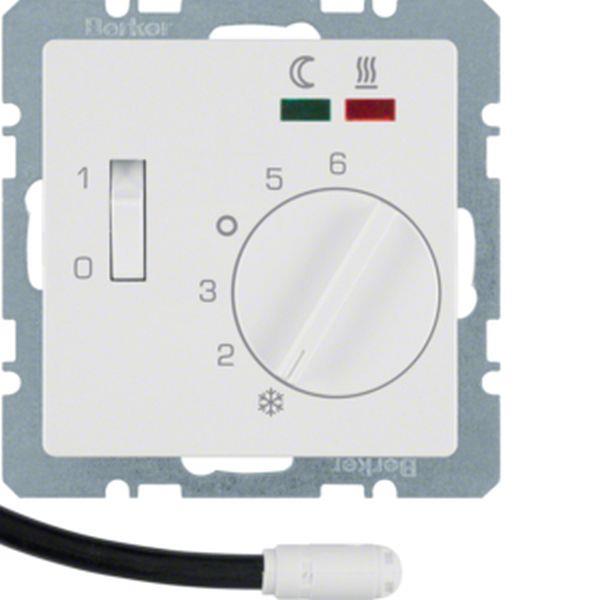 Berker Fußbodentemp m Z-St ReKno u 2 Ln Q1 pw