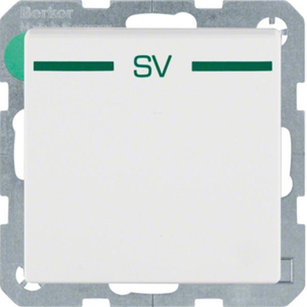 Berker Steckdose SCHUKO m KD Druck grü Q.x pw