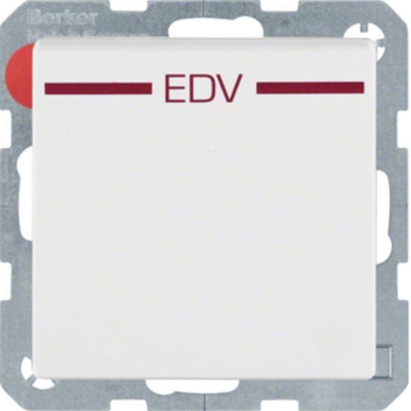 Berker Steckdose SCHUKO m KD Druck rot Q.x pw