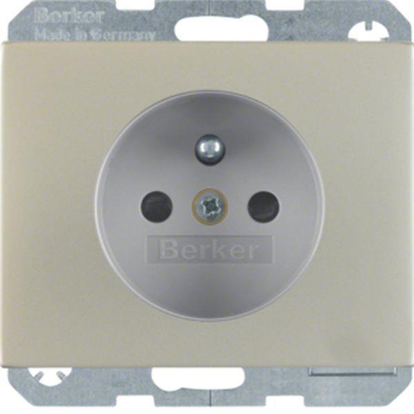 Berker Steckdose m SK-Stift erh. BS K.5 Es