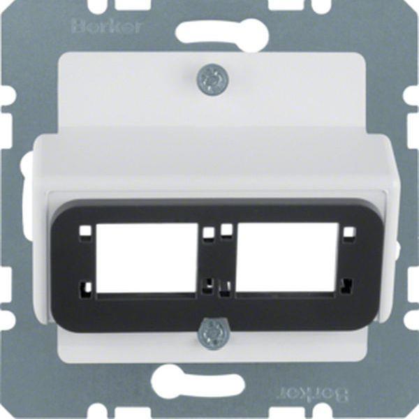 Berker Zentralplatte f Doppelm Reichle+De-Ma pw