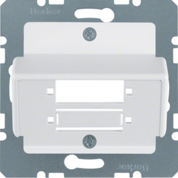 Berker Zentralplatte f LWL Duplex Sc Zs pw