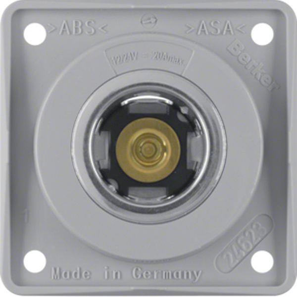 Berker Power-Steckdose 12V Integro Einsätze gr