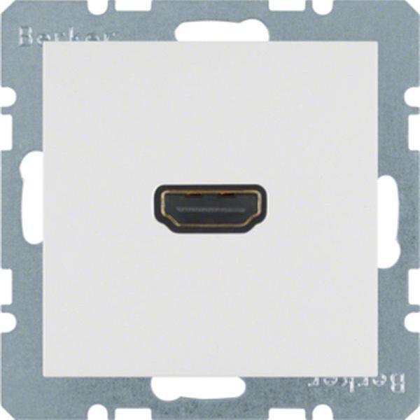 Berker HDMI Steckdose m 90° Stcka. S.1/B3/B7 pw