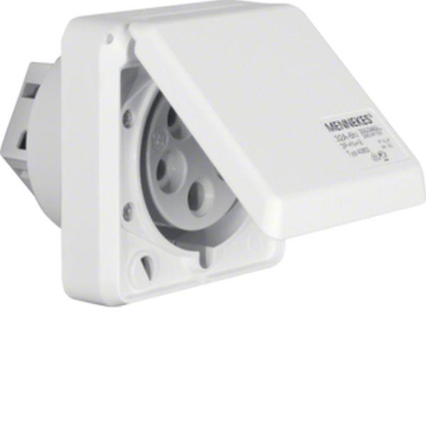 Berker CEE Steckd. EB 5Pol 32A mit Klappdeckel