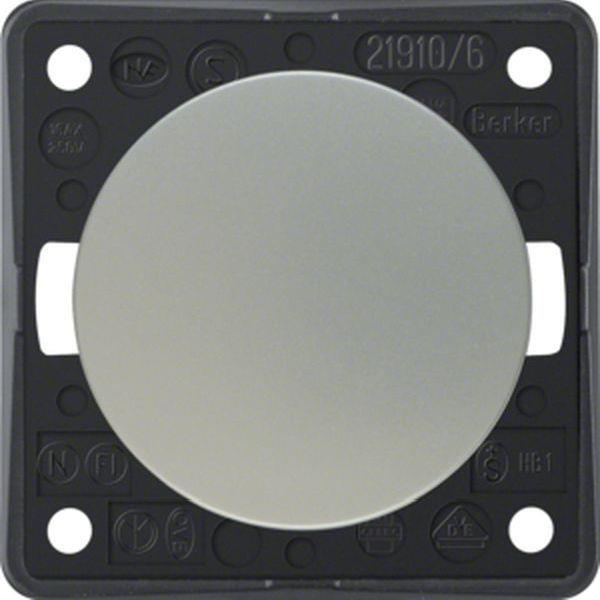 Berker Wechselschalter, ITG Flow/Pure, chr. mt.