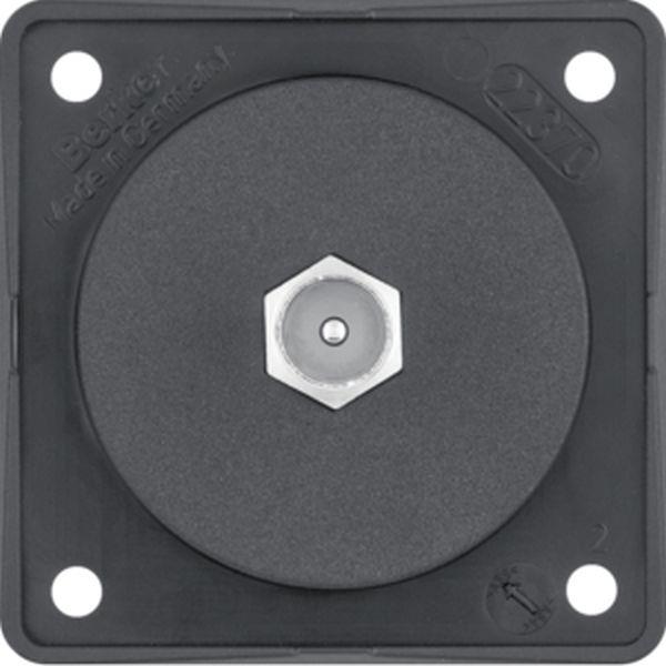 Berker Antennen Verbinderdose TV ITG schwarz