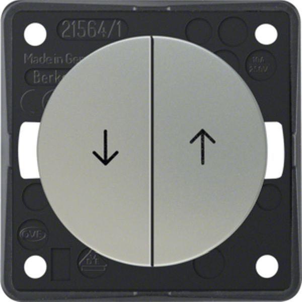 Berker Jal.-S.tast., Aufdr. Pf., Flow/Pure, chr