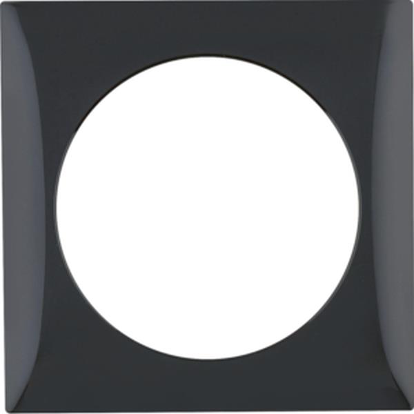 Berker Rahmen 1fach Integro Flow schwarz glänz