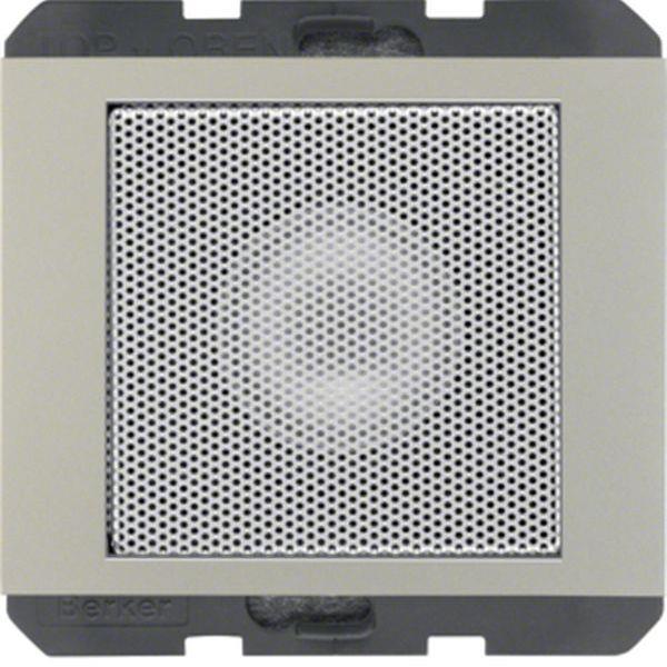 Berker Lautsprecher K.5 edelstahl lackiert