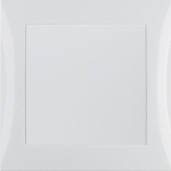 Berker Netzteil mit Rahmen S.1 polarweiß glänz