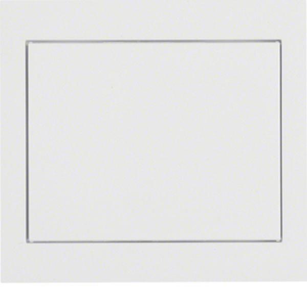 Berker Netzteil mit Rahmen K.1 polarweiß glänz