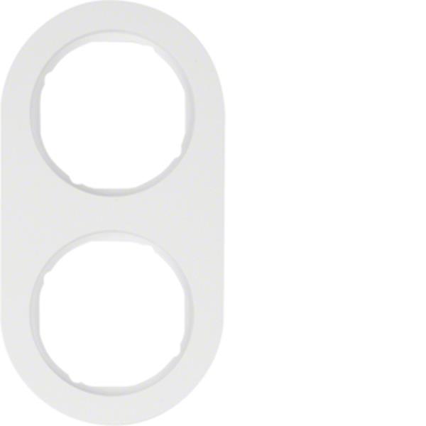 Berker Rahmen 2fach Rd R.Classic pw