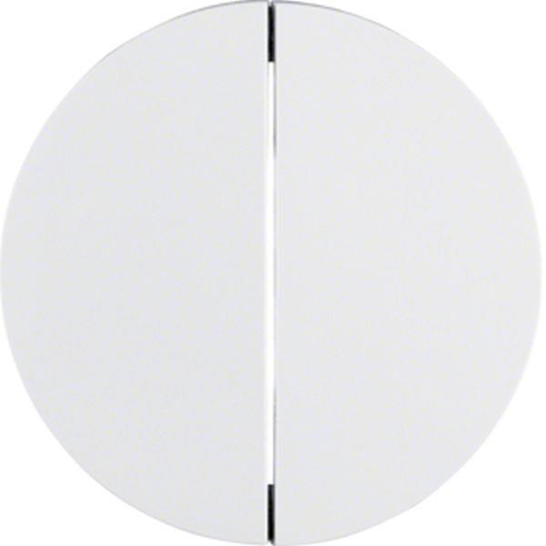 Berker Wippen R.1/R.3 polarweiß glänzend