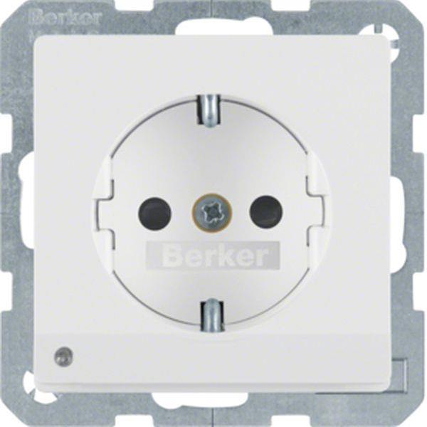 Berker Steckdose SCHUKO m LED-OL Q.x pw