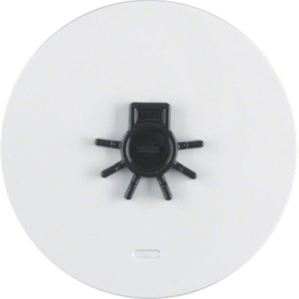 Berker Wippe klar Linse tast. Sym Licht R1/3 pw