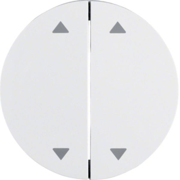 Berker Wippe m Aufdruck Pfeile R.1/R.3 pw