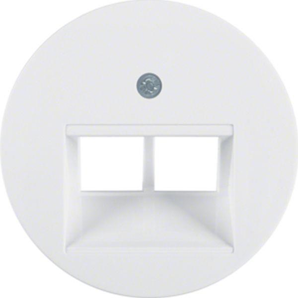 Berker Zentralstück f UAE Std. 2f R.1/3/R.Cl pw