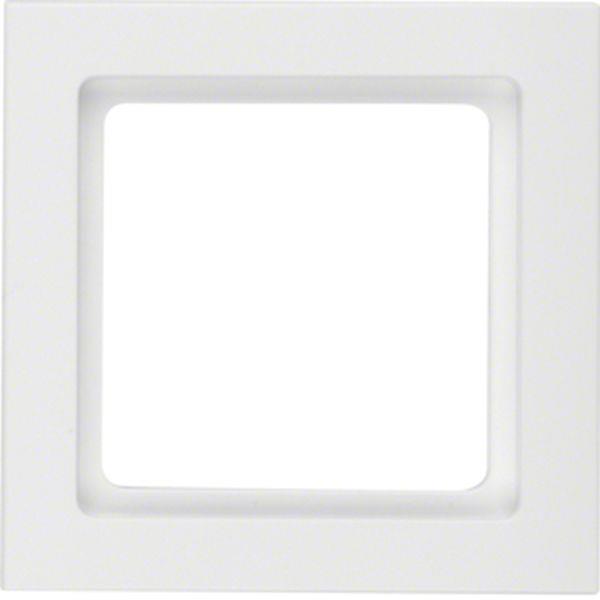 Berker Abdeckrahmen 1-fach Q.3 polarweiß, samt Berker Abdeckrahmen 1-fach Q.3 polarweiß, samt