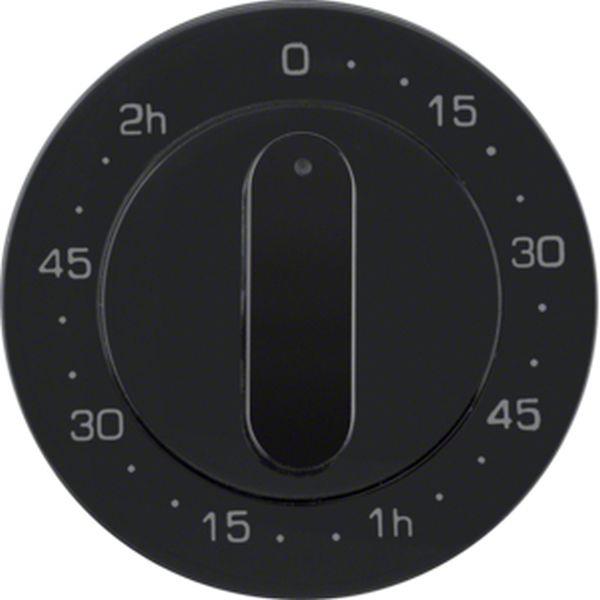 Berker Zentralstück m Knopf f me ZSU R.1/R.3 sw