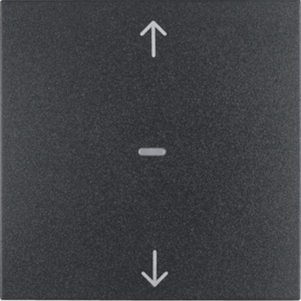 Berker Jalousie-Taste S.1/B.3/B.7 anthrazit ma