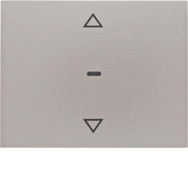 Berker Jalousie-Taste K.5 Edelstahl lackiert