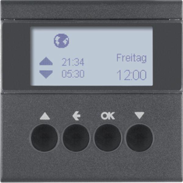 Berker Jalousie-Schaltuhr S.1/B.3/B.7 anth Berker Jalousie-Schaltuhr S.1/B.3/B.7 anth