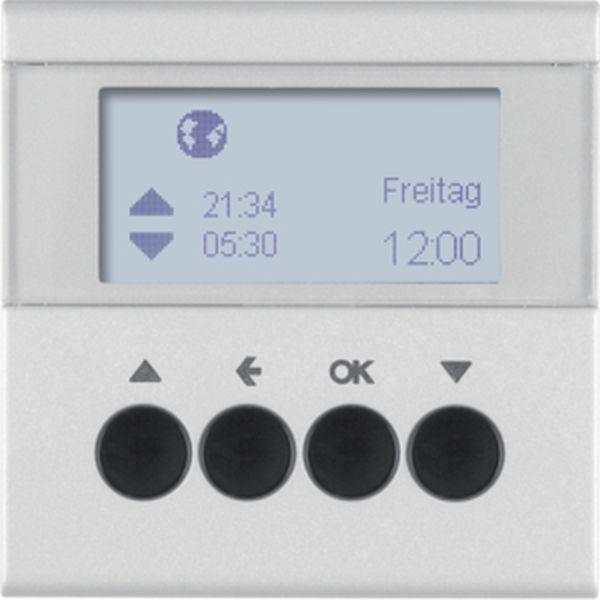 Berker Jalousie-Schaltuhr S.1/B.3/B.7 alu matt Berker Jalousie-Schaltuhr S.1/B.3/B.7 alu matt