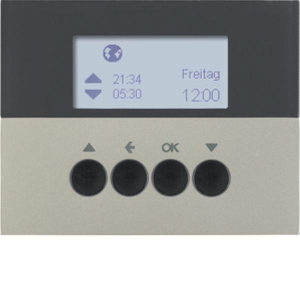 Berker Jalousie-Schaltuhr K.5 edelstahl lack Berker Jalousie-Schaltuhr K.5 edelstahl lack