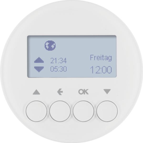 Berker Jalousie-Schaltuhr R.1/R.3 polarweiß Berker Jalousie-Schaltuhr R.1/R.3 polarweiß