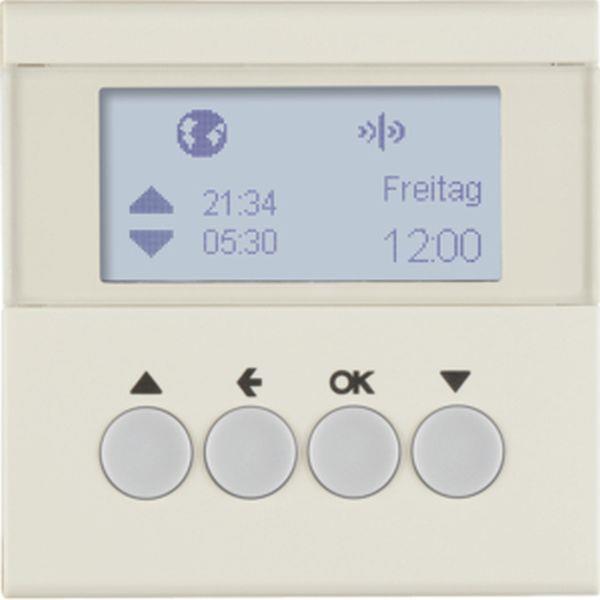Berker KNX-Funk Jalou-Uhr quickl S.1 weiß Berker KNX-Funk Jalou-Uhr quickl S.1 weiß