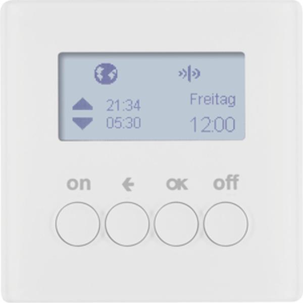 Berker KNX-Funk Zeitsch.uhr quickl Q.x pw Berker KNX-Funk Zeitsch.uhr quickl Q.x pw