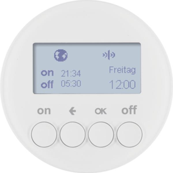 Berker KNX-Funk Zeitsch.uhr quickl R.1/R.3 pw Berker KNX-Funk Zeitsch.uhr quickl R.1/R.3 pw