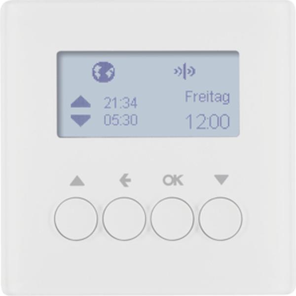 Berker KNX-Funk Jalou-Uhr quickl Q.x pw Berker KNX-Funk Jalou-Uhr quickl Q.x pw