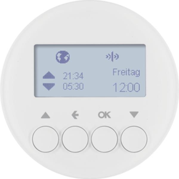Berker KNX-Funk Jalou-Uhr quickl R.1/R.3 pw Berker KNX-Funk Jalou-Uhr quickl R.1/R.3 pw
