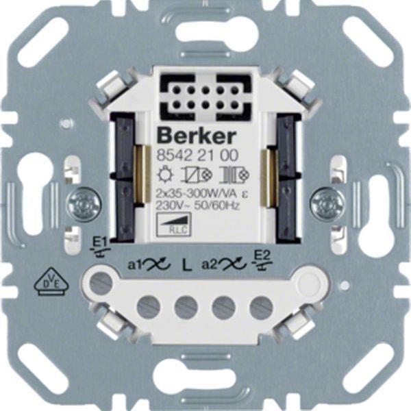 Berker Universal Tastdimmer 2-fach (R, L, C, LED), Dimmer für Lichtsteuerung Berker Universal Tastdimmer 2-fach (R, L, C, LED), Dimmer für Lichtsteuerung
