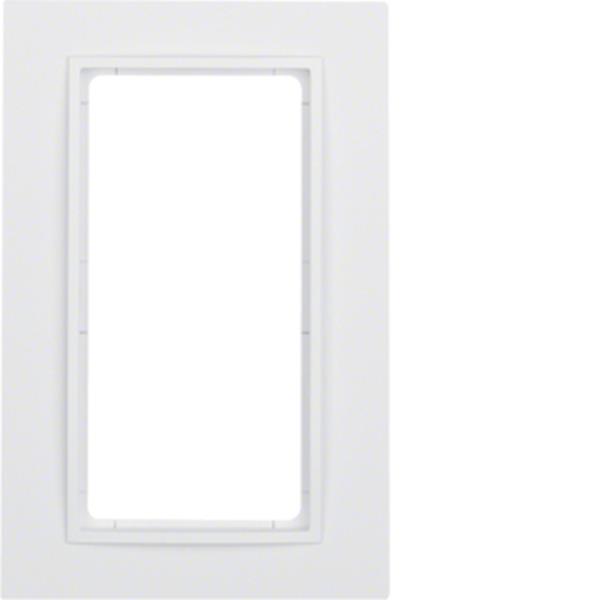 Berker Rahmen 1f m groß Ausschnitt B.7 pw Berker Rahmen 1f m groß Ausschnitt B.7 pw