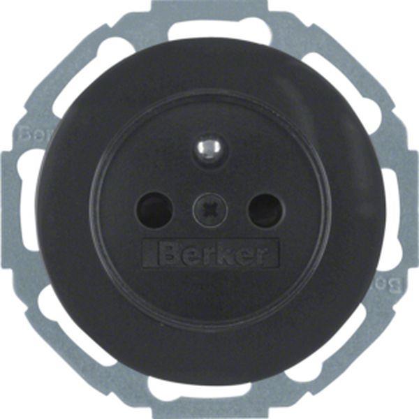 Berker Steckdose m SK-Stift erh BS R.Classic sw Berker Steckdose m SK-Stift erh BS R.Classic sw