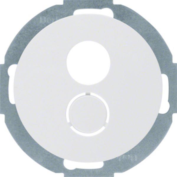 Berker Zentralstück f Lsp-Std Rd 1F R.1 P-weiß Berker Zentralstück f Lsp-Std Rd 1F R.1 P-weiß
