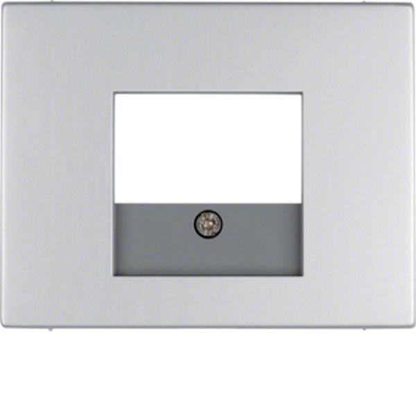 Berker Zentralstück mit TAE Std K5 Alu Berker Zentralstück mit TAE Std K5 Alu