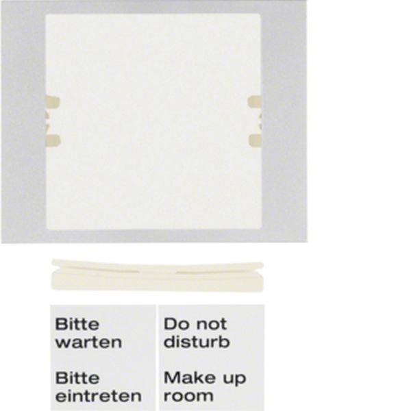 Berker Haube f Signalleuchte u Ori-Licht K5 Alu