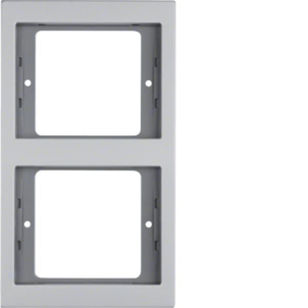 Berker Rahmen 2fach senk K.5 Alu