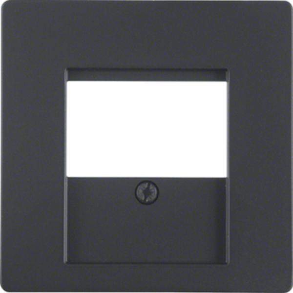 Berker Zentralstück f TDO-Steckdose Q.x ant Berker Zentralstück f TDO-Steckdose Q.x ant