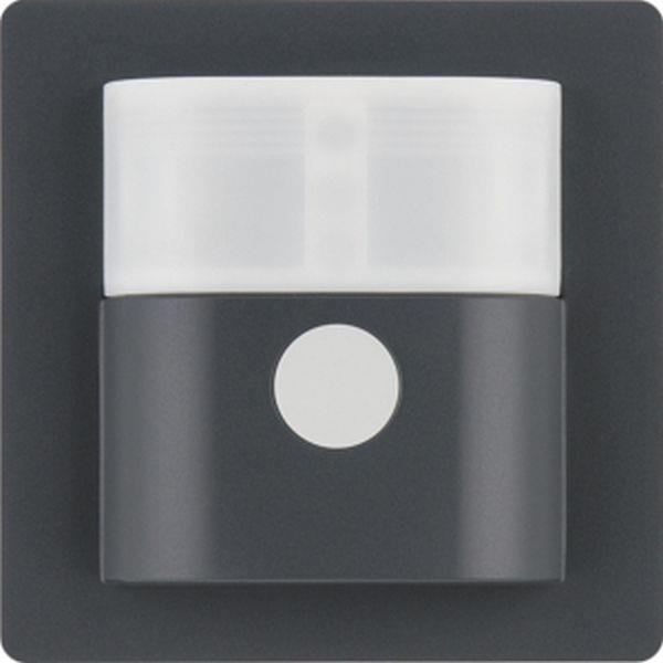 Berker Berker Unterputz Bewegungsmelder 1,1 m Serie Q.x anthrazit, samt Berker Berker Unterputz Bewegungsmelder 1,1 m Serie Q.x anthrazit, samt