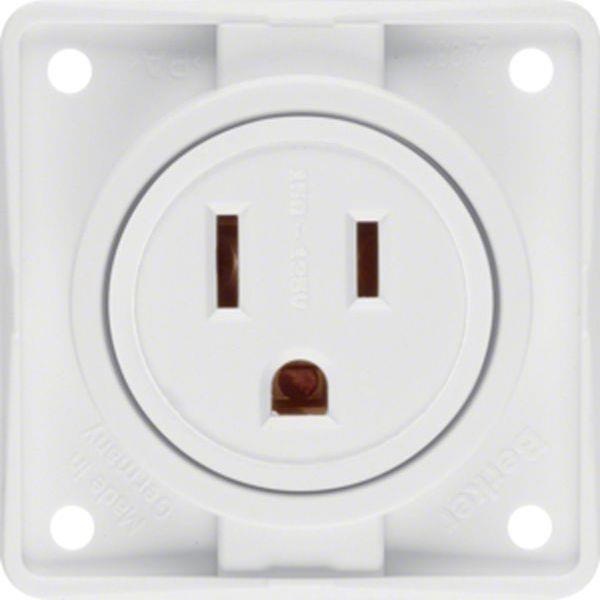 Berker Steckdose m SK USA/CAN NEMA 5-15R ITG pw Berker Steckdose m SK USA/CAN NEMA 5-15R ITG pw