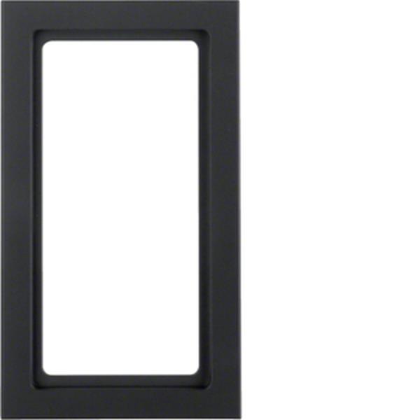 Berker Rahmen 1f m groß Ausschnitt Q.3 anth